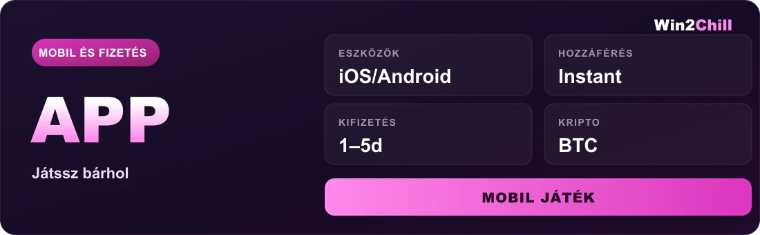 Win2Chill Casino mobile app