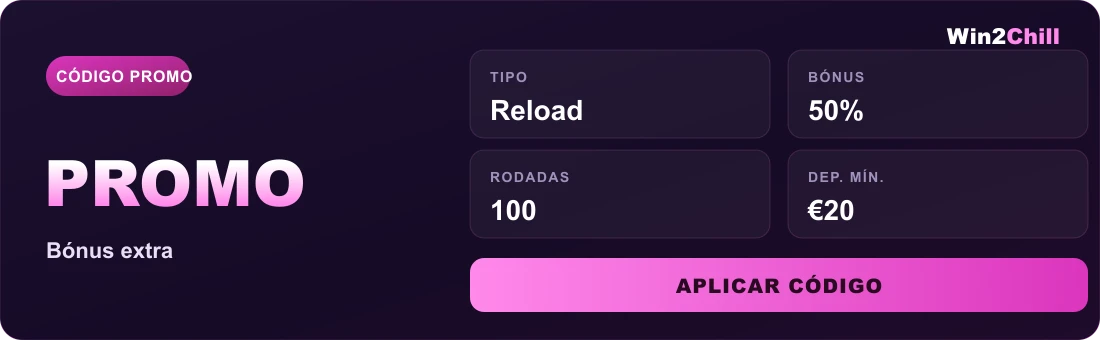 Win2Chill Casino promo code